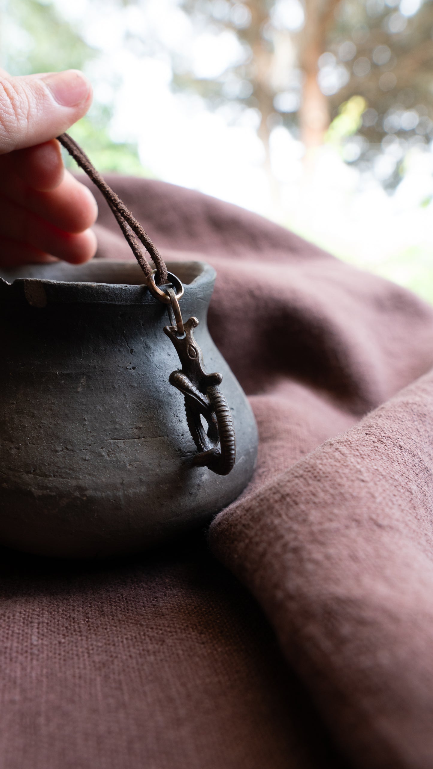 Jormungandr Pendentif Bronze