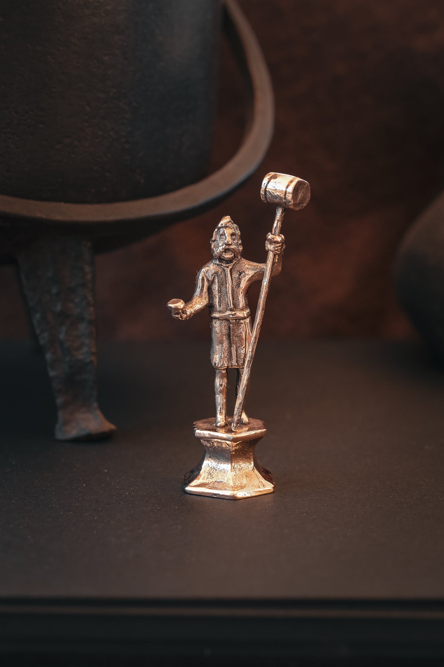 Sucellos / réplique de statuette gallo-romaine