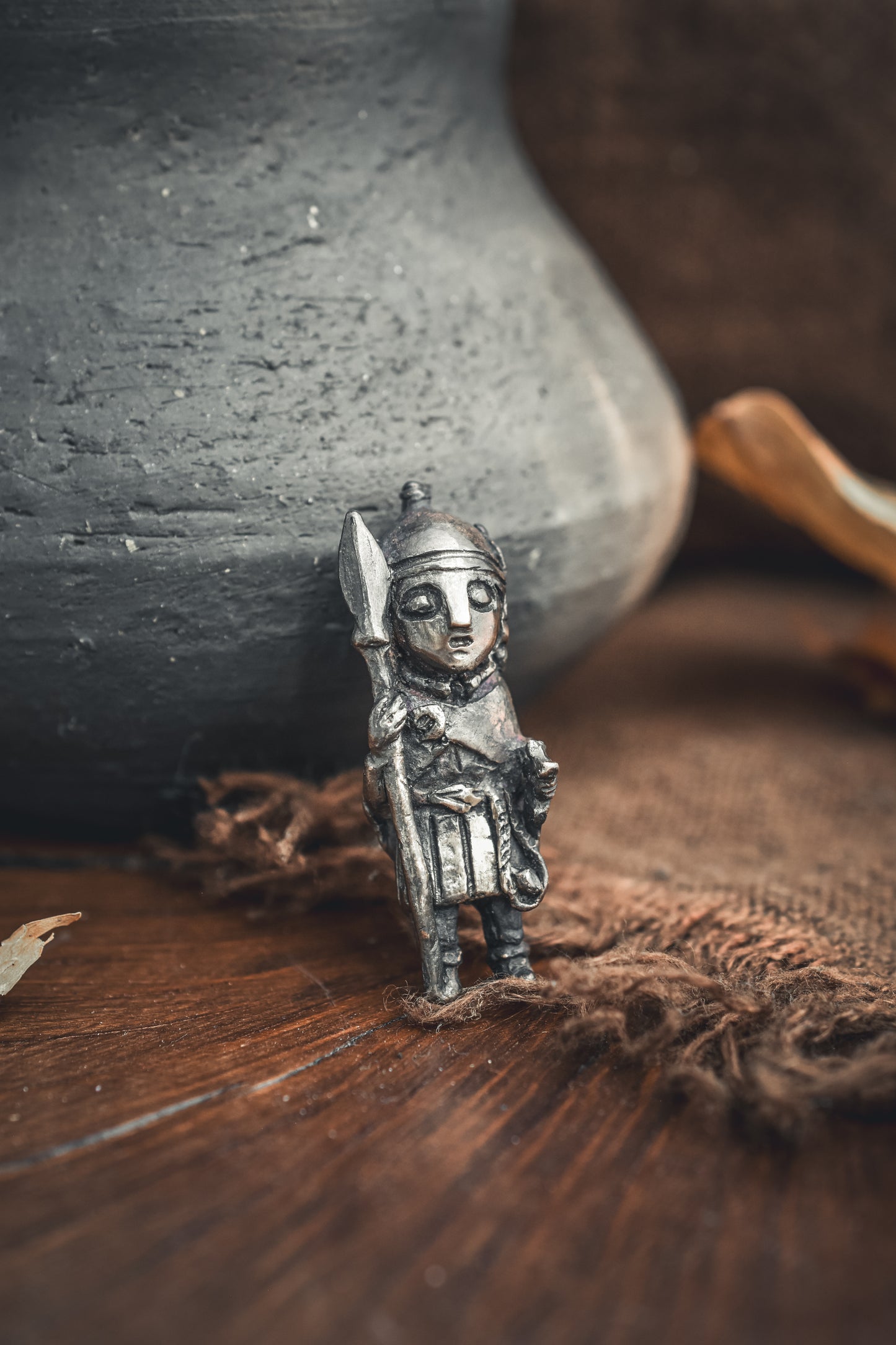 Lug - Lugh bronze pendant - Lugus