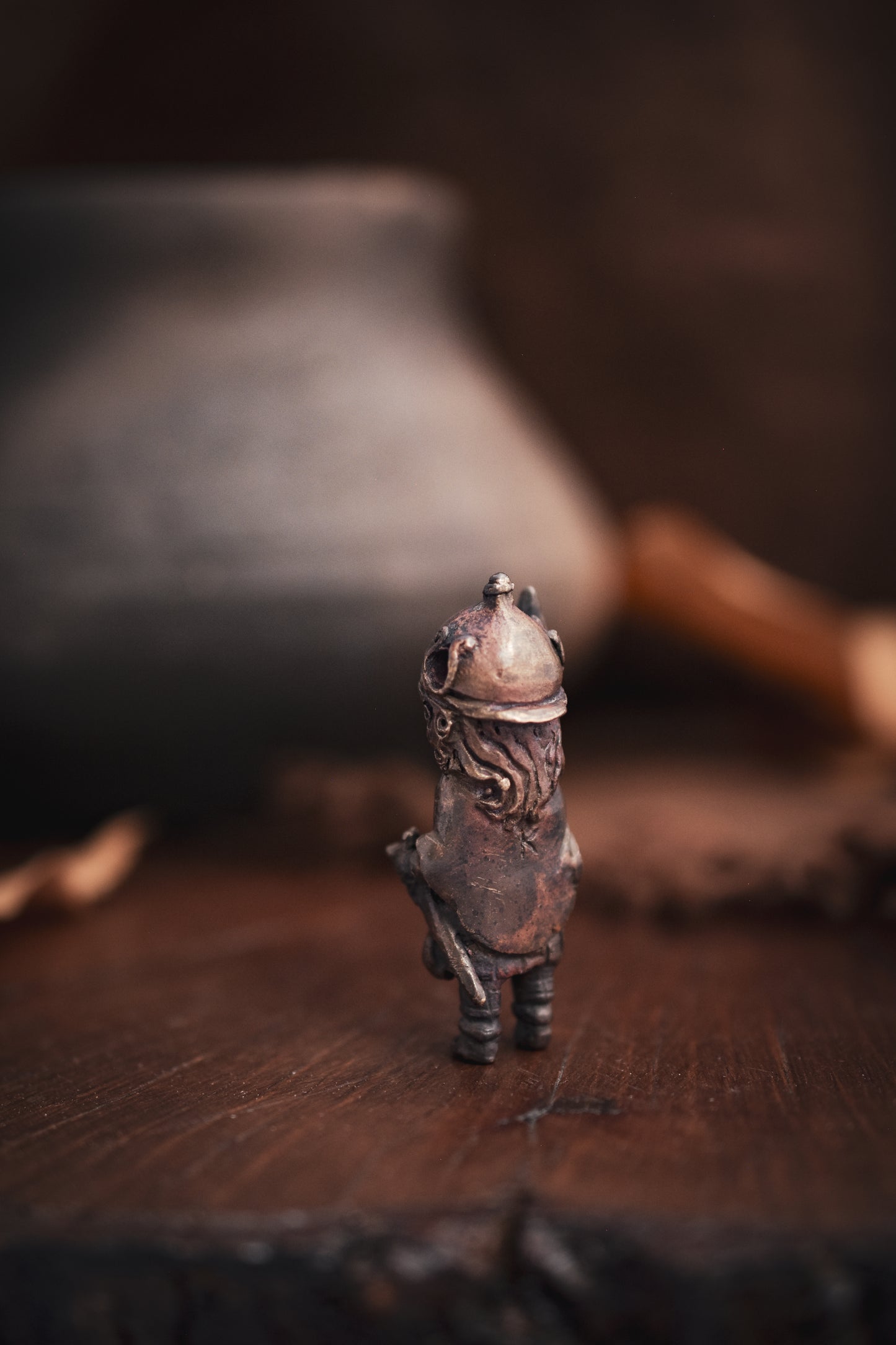 Lug - Lugh bronze pendant - Lugus