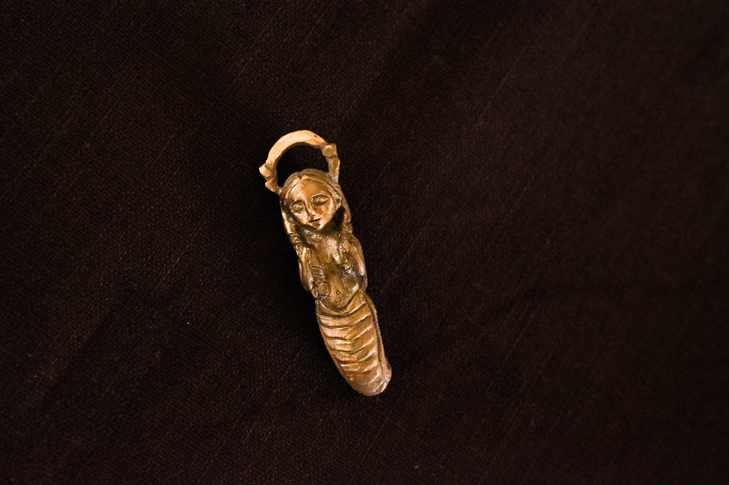 Mélusine bronze pendant - Melusine -