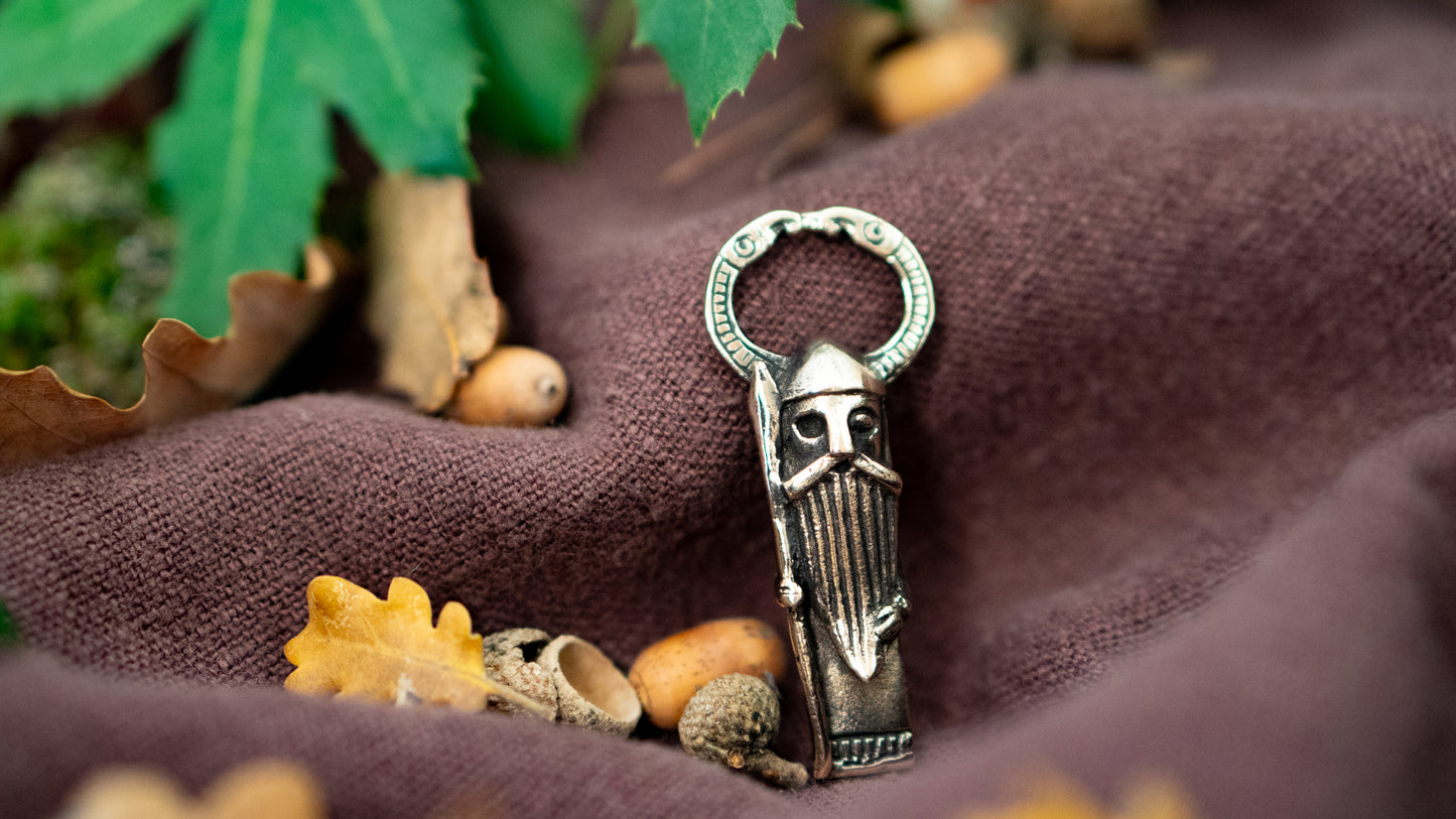 Odin bronze pendant - Inspired by Norse mythology
