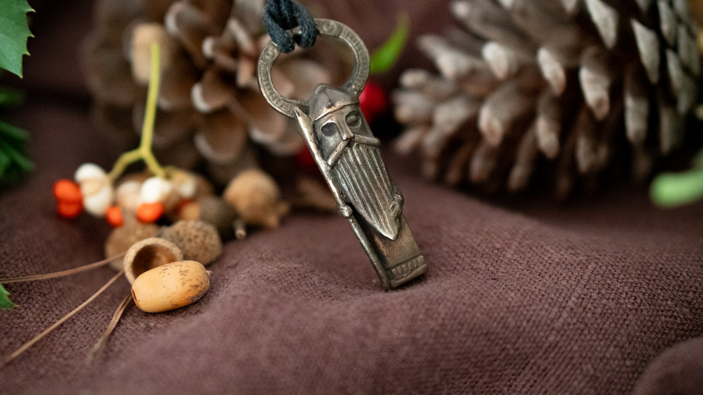 Odin bronze pendant - Inspired by Norse mythology