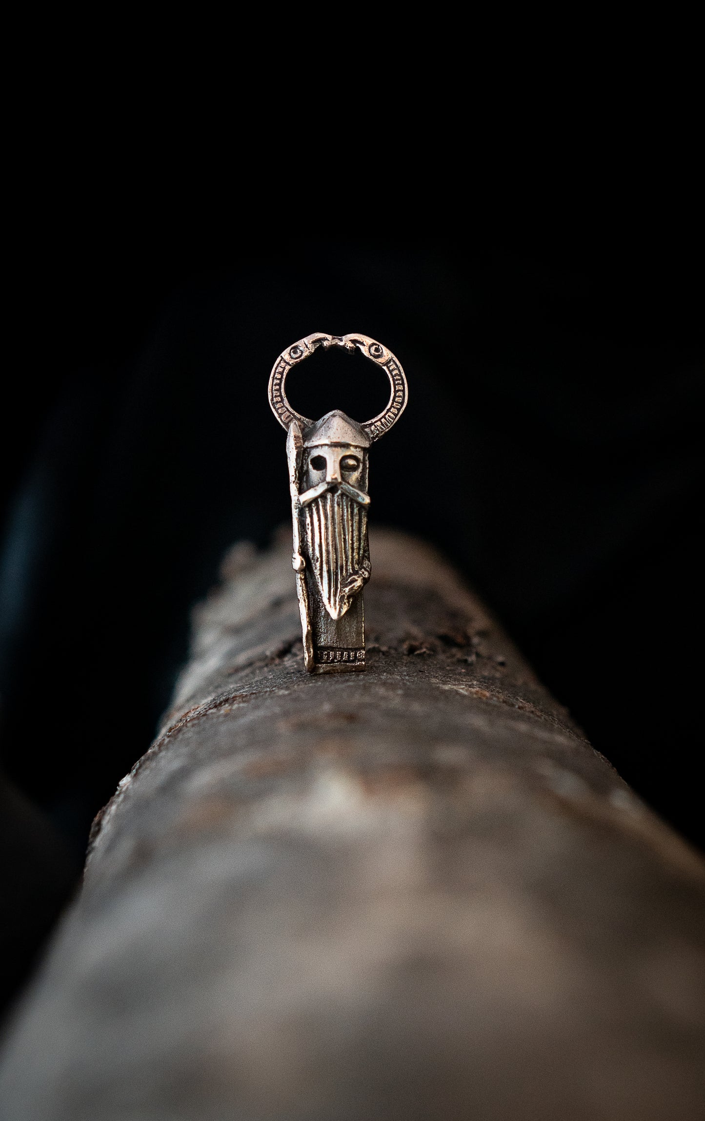 Odin bronze pendant - Inspired by Norse mythology