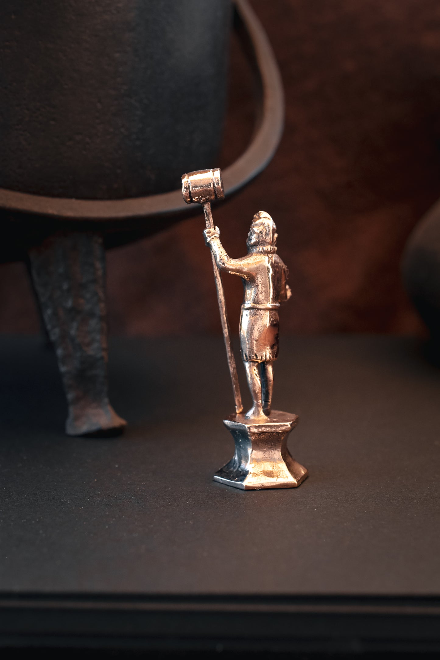 Sucellos / réplique de statuette gallo-romaine