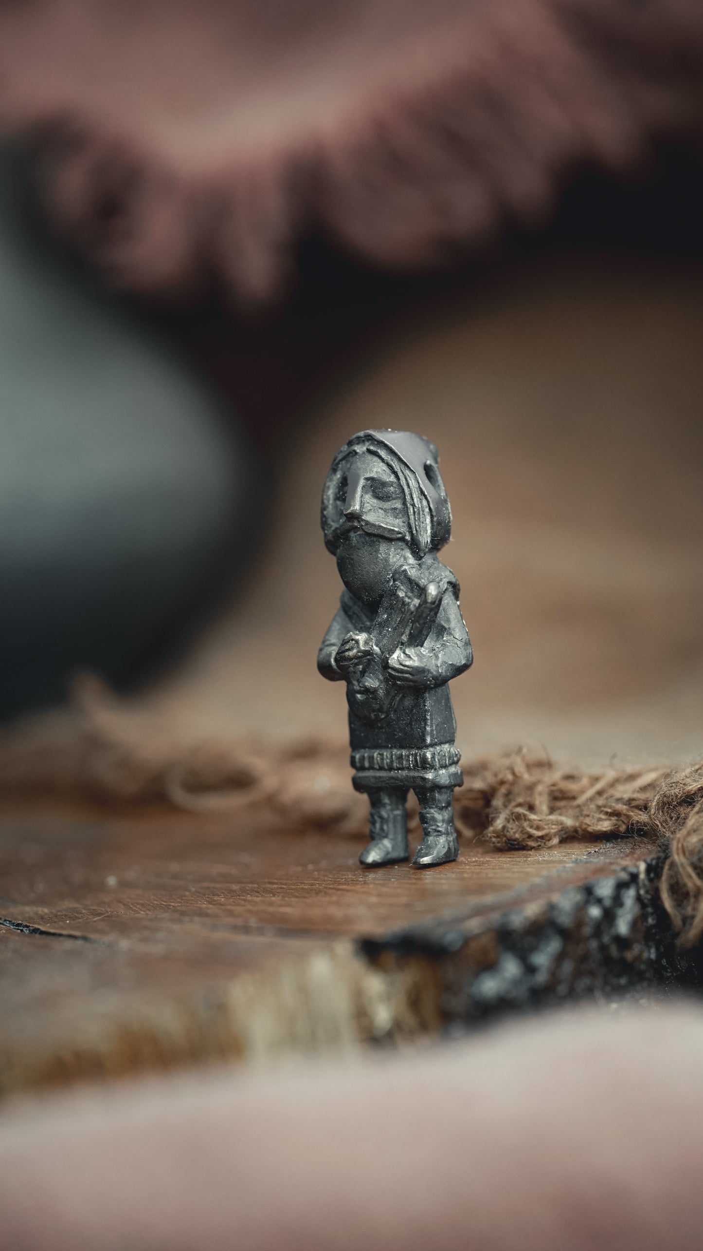 Bragi Pendentif bronze Bragr // ANCIENT BRONZE