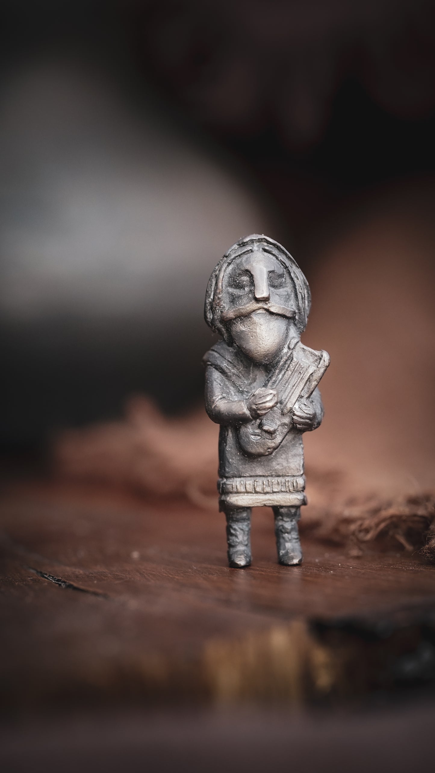 Bragi Pendentif bronze Bragr // ANCIENT BRONZE