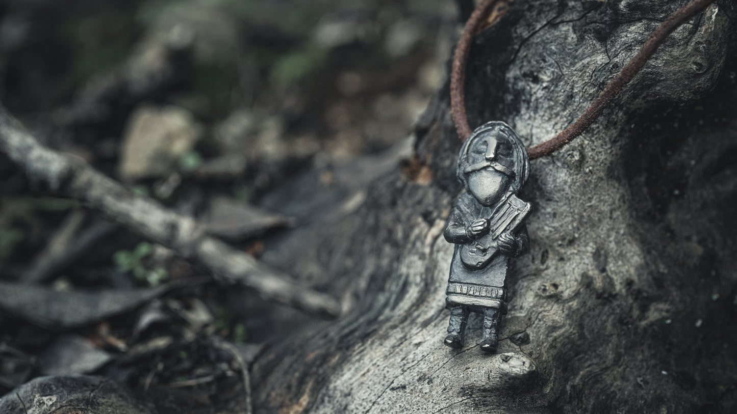 Bragi Pendentif bronze Bragr // ANCIENT BRONZE