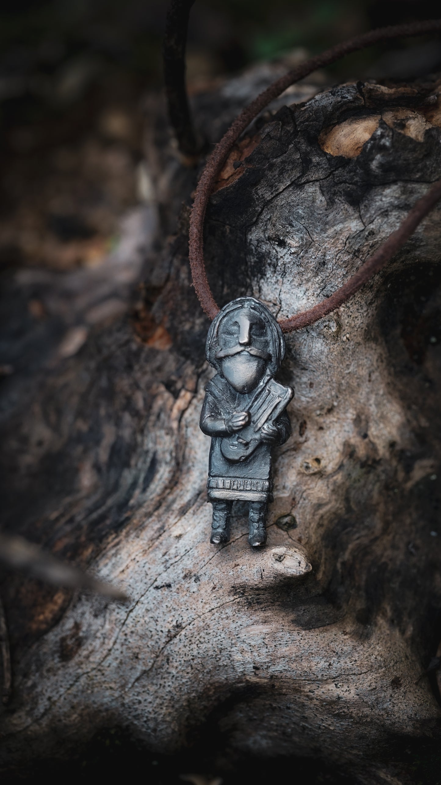 Bragi Pendentif bronze Bragr // ANCIENT BRONZE