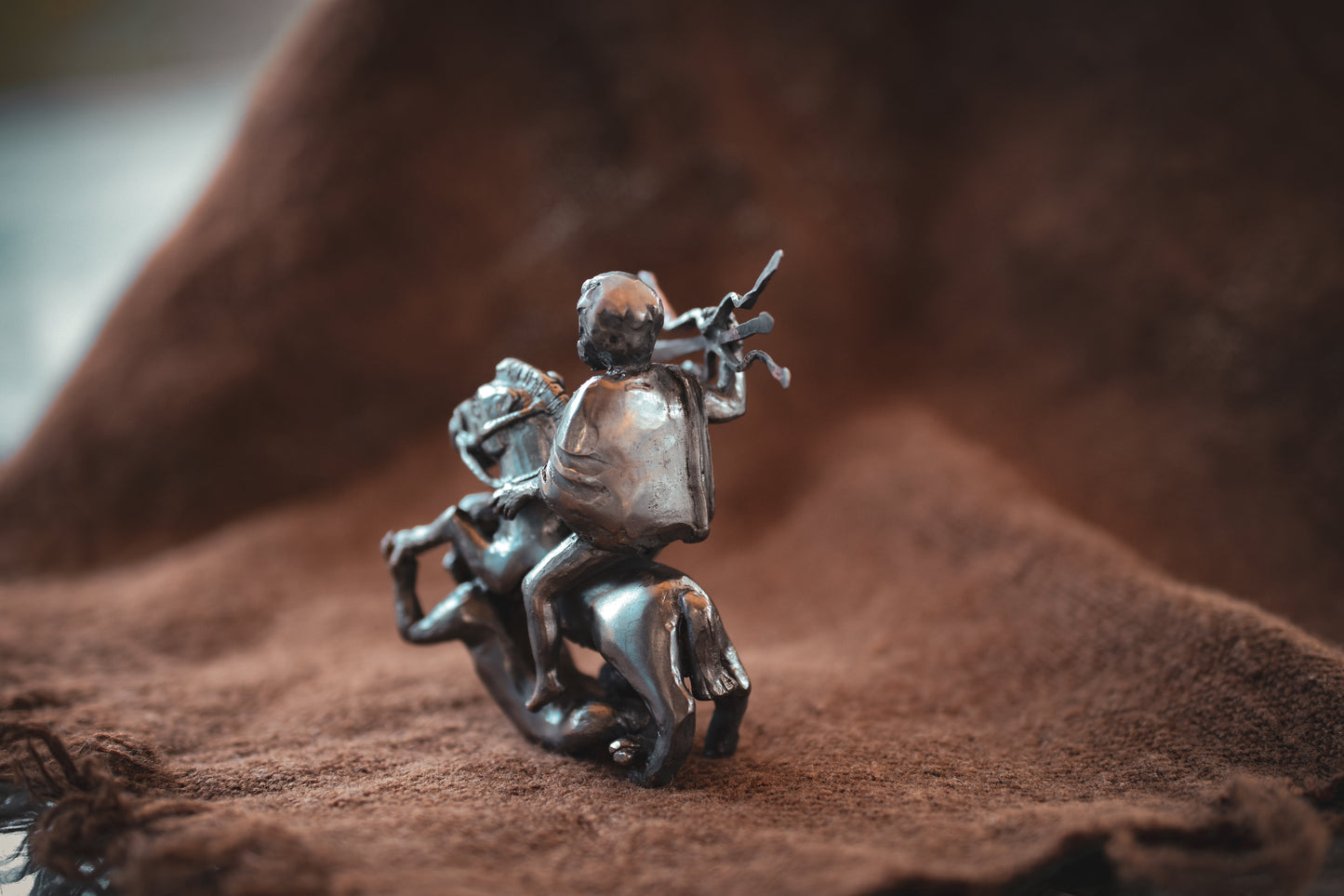 Jupiter Anguiped/ bronze statuette