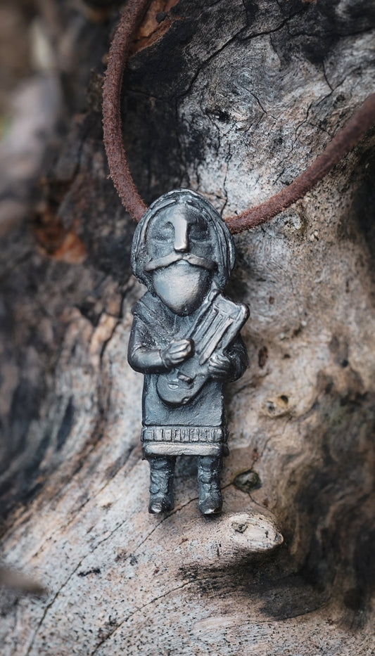 Bragi Pendentif bronze Bragr // ANCIENT BRONZE