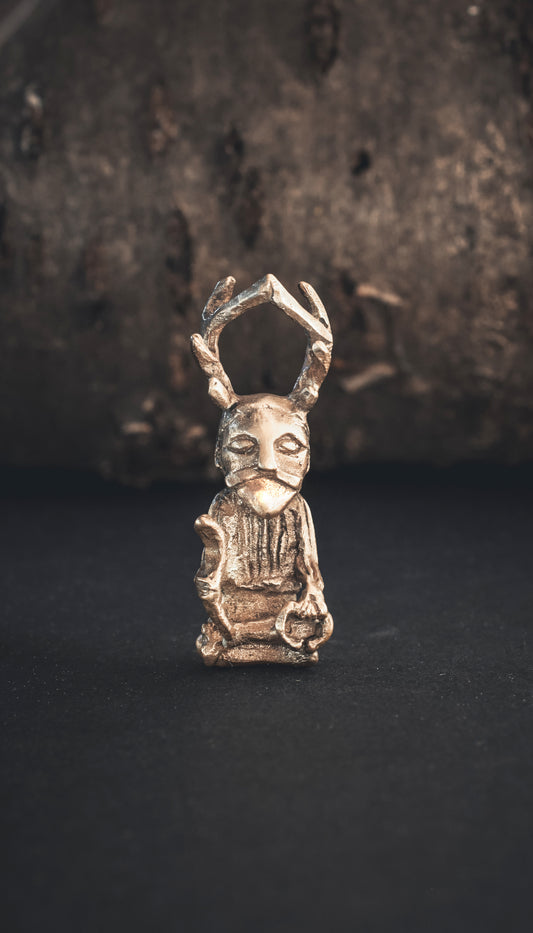 Cernunnos - pendentif en bronze
