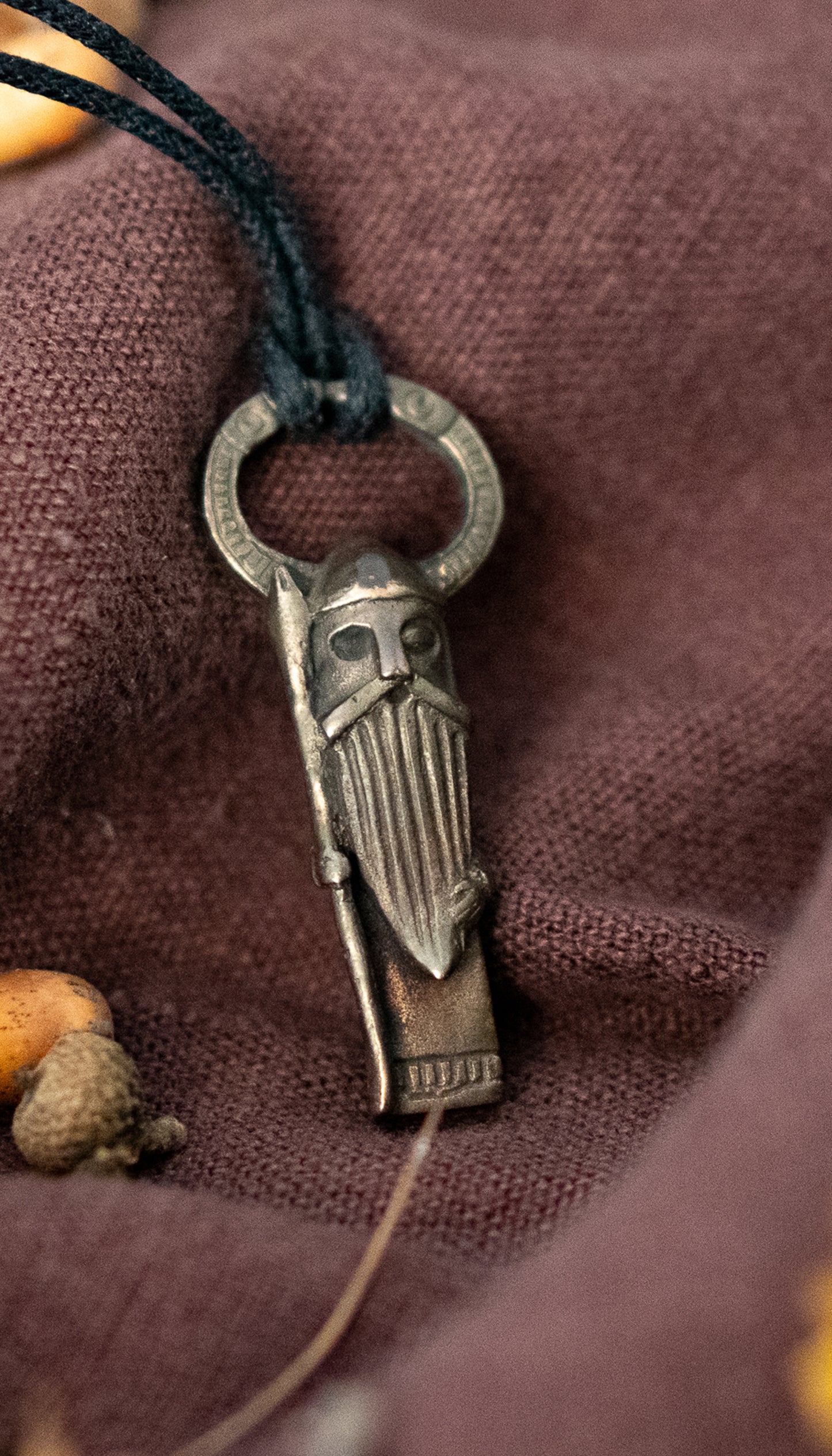 Odin bronze pendant - Inspired by Norse mythology